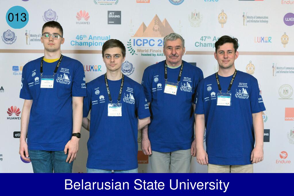 Picture of team Belarusian State University