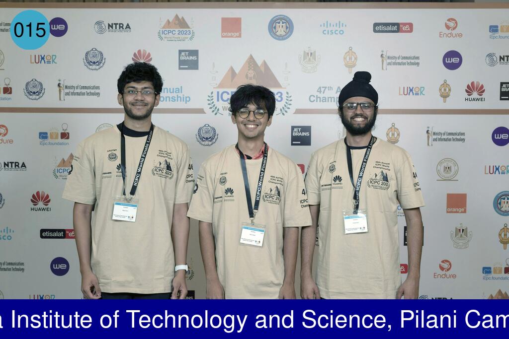 Picture of team Birla Institute of Technology and Science, Pilani Campus