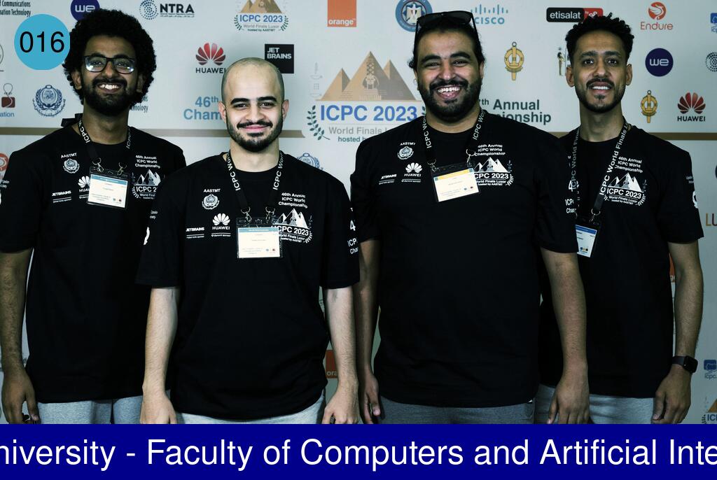 Picture of team Cairo University - Faculty of Computers and Artificial Intelligence