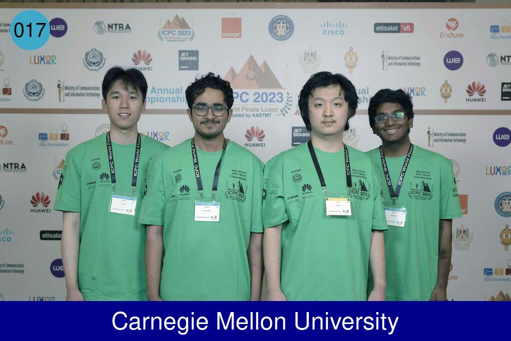 Picture of team Carnegie Mellon University