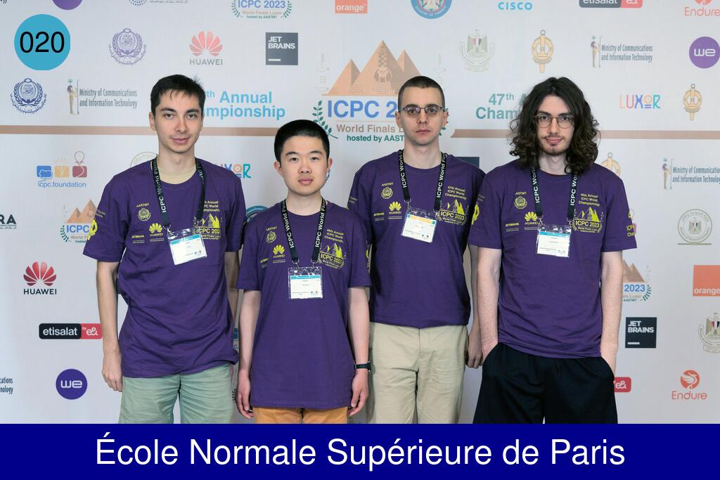 Picture of team École Normale Supérieure de Paris