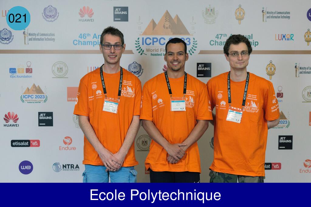 Picture of team Ecole Polytechnique