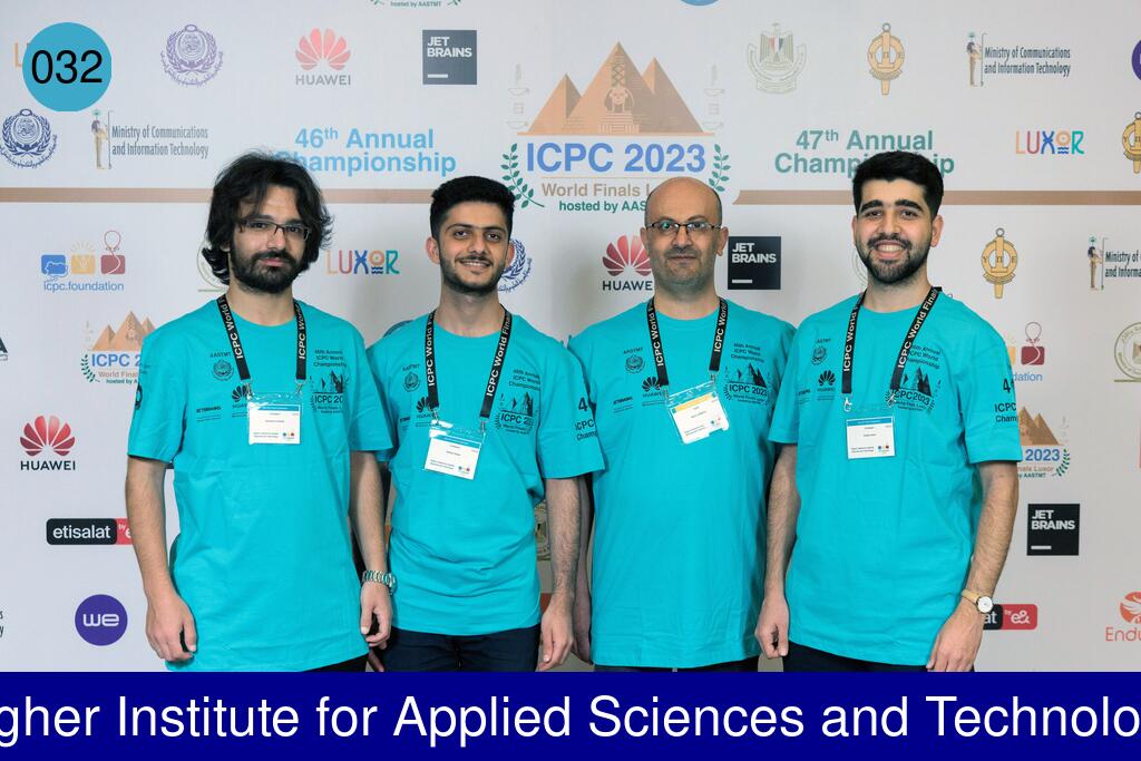 Picture of team Higher Institute for Applied Sciences and Technology