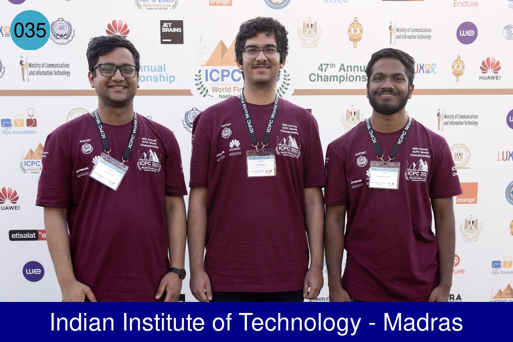Picture of team Indian Institute of Technology - Madras