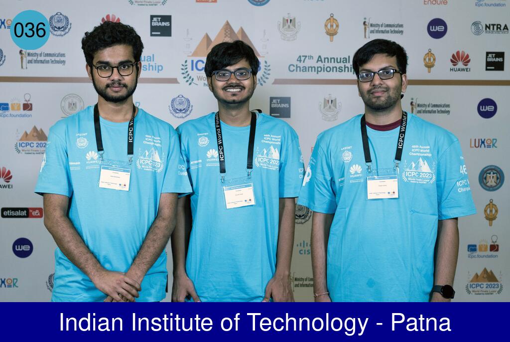 Picture of team Indian Institute of Technology - Patna