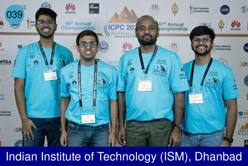 Picture of team Indian Institute of Technology (ISM), Dhanbad