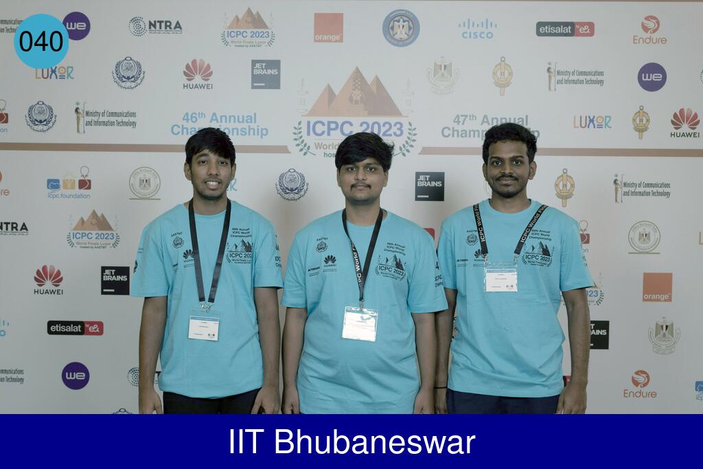 Picture of team IIT Bhubaneswar