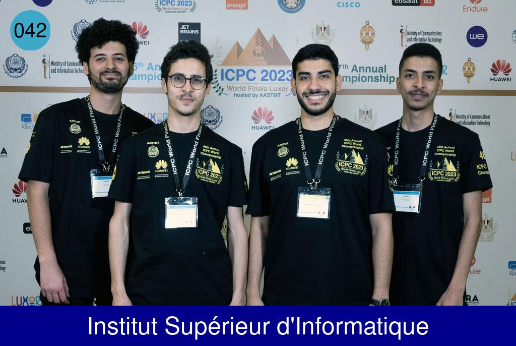 Picture of team Institut Supérieur d'Informatique