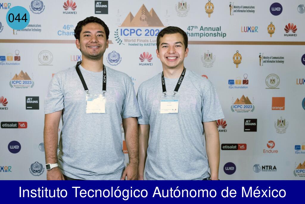 Picture of team Instituto Tecnológico Autónomo de México