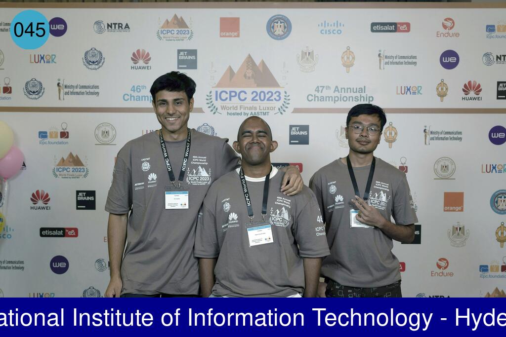 Picture of team International Institute of Information Technology - Hyderabad