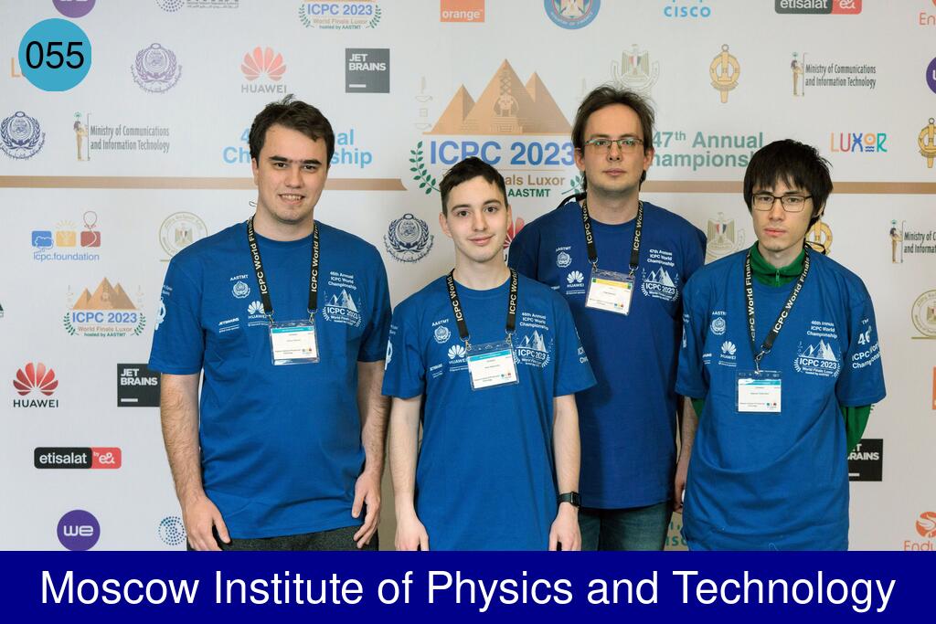 Picture of team Moscow Institute of Physics and Technology