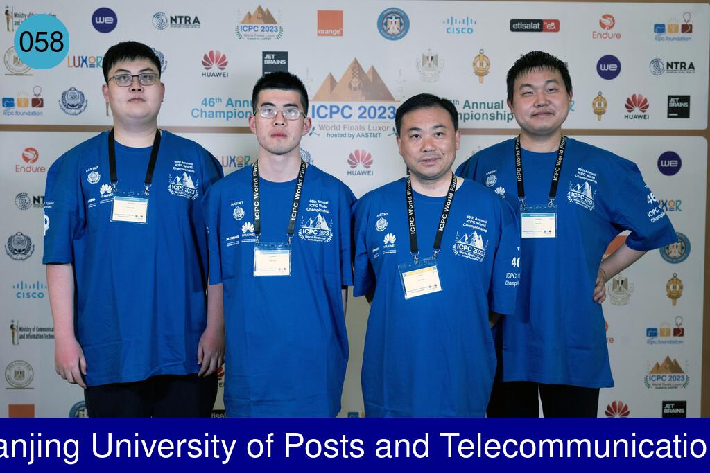 Picture of team Nanjing University of Posts and Telecommunications