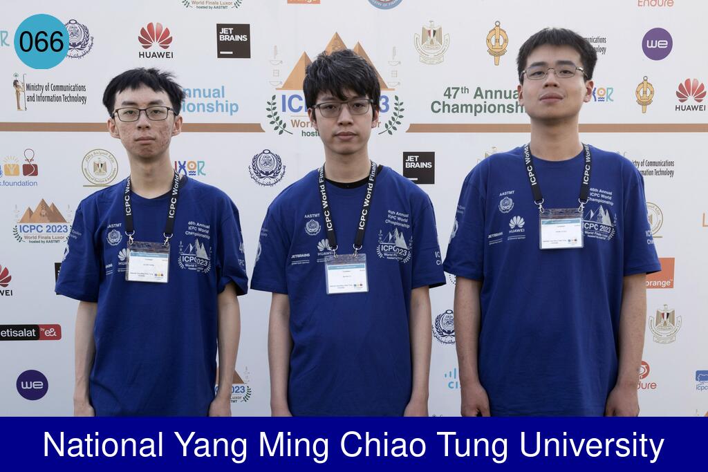 Picture of team National Yang Ming Chiao Tung University