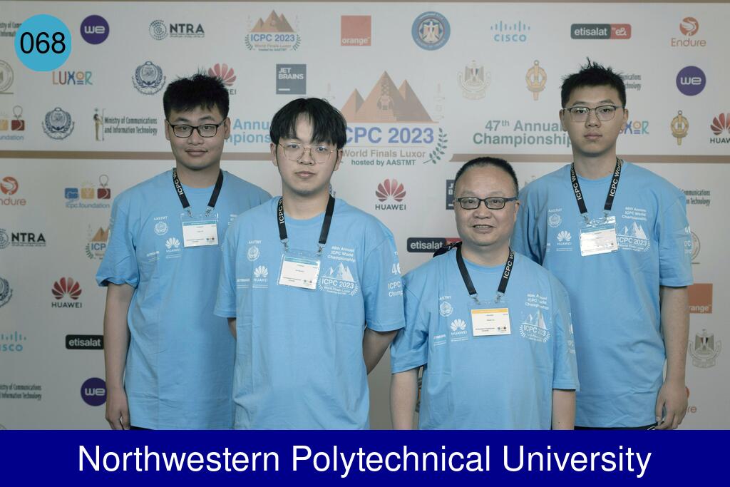 Picture of team Northwestern Polytechnical University