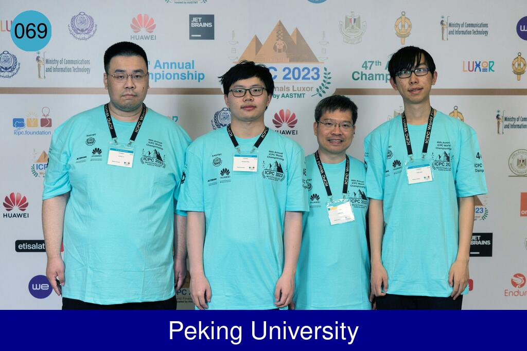 Picture of team Peking University