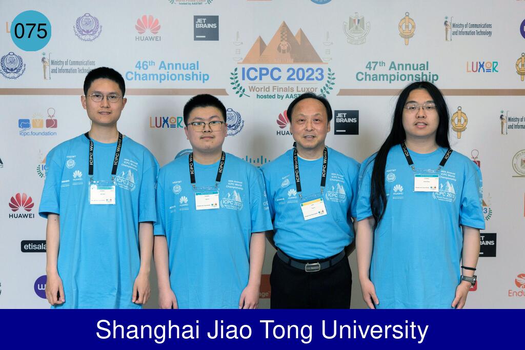 Picture of team Shanghai Jiao Tong University