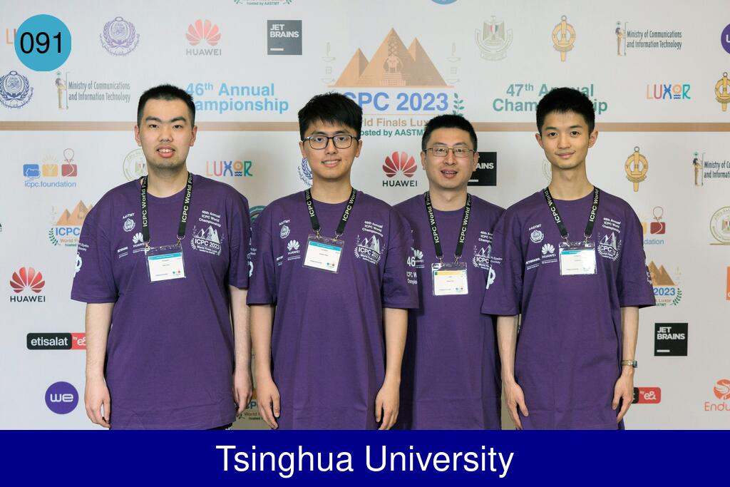 Picture of team Tsinghua University