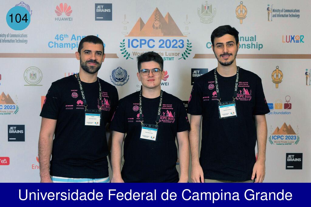 Picture of team Universidade Federal de Campina Grande