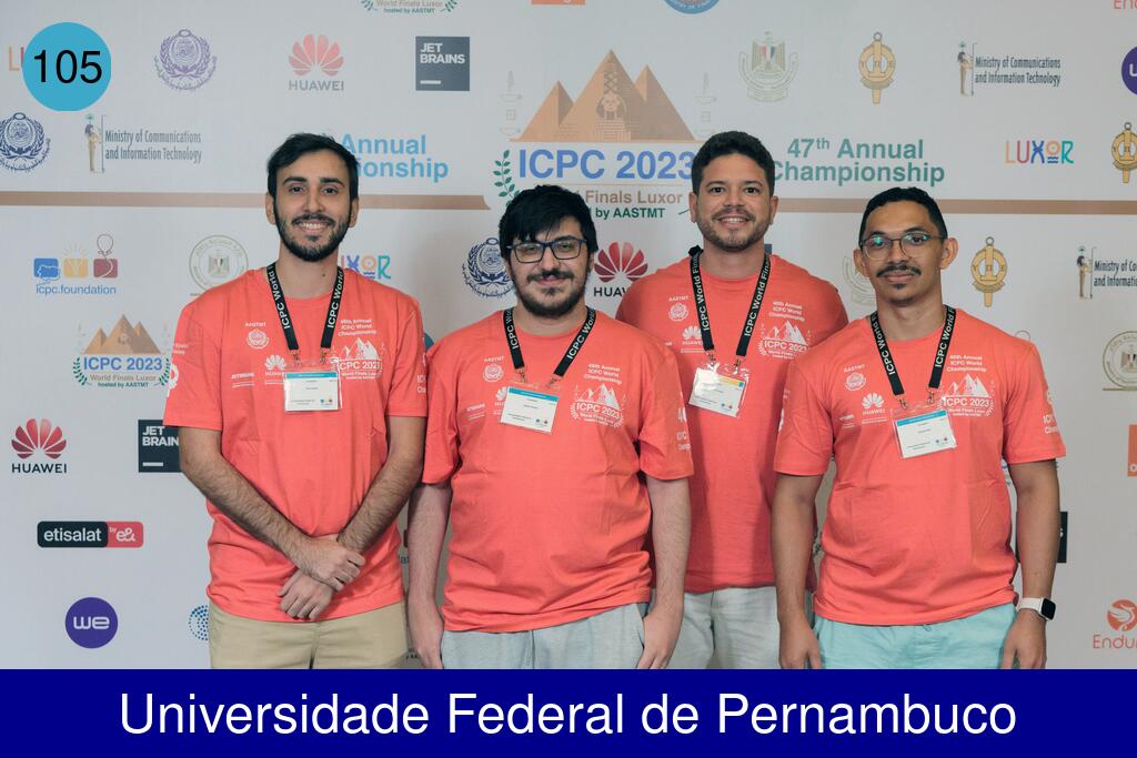 Picture of team Universidade Federal de Pernambuco