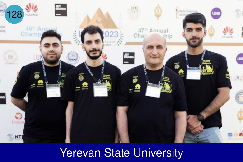 Picture of team Yerevan State University