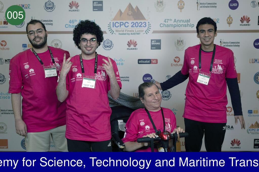 Picture of team Arab Academy for Science, Technology and Maritime Transport - Cairo