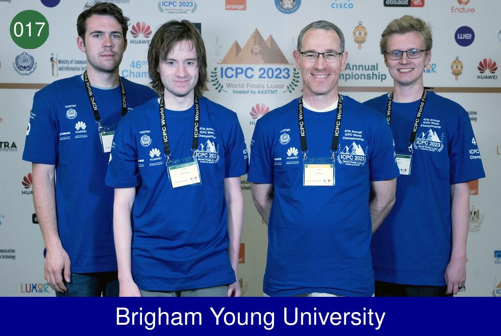 Picture of team Brigham Young University