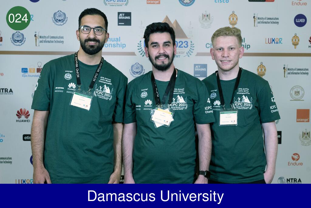 Picture of team Damascus University