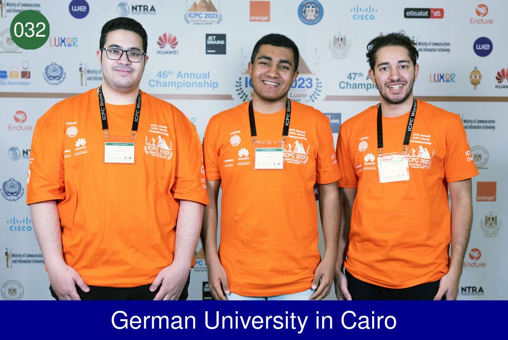 Picture of team German University in Cairo