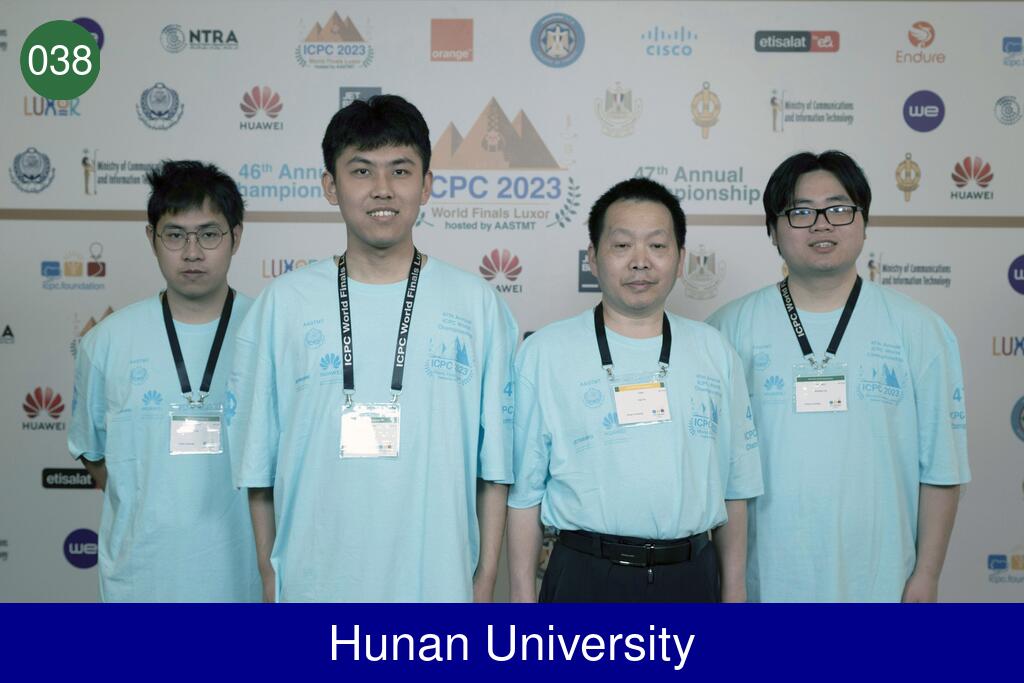 Picture of team Hunan University