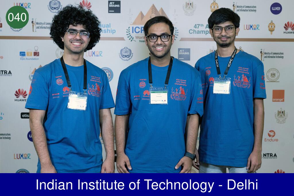 Picture of team Indian Institute of Technology - Delhi