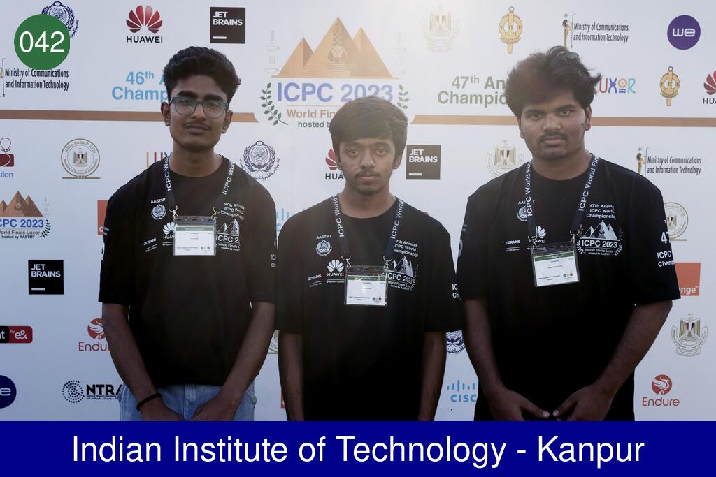 Picture of team Indian Institute of Technology - Kanpur