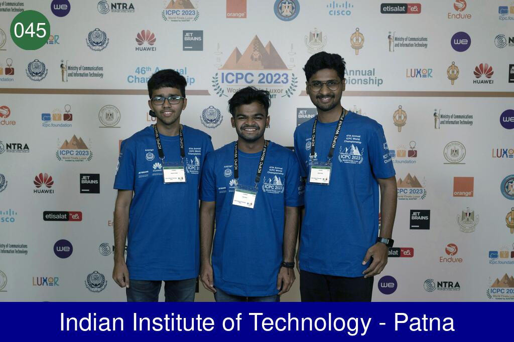 Picture of team Indian Institute of Technology - Patna