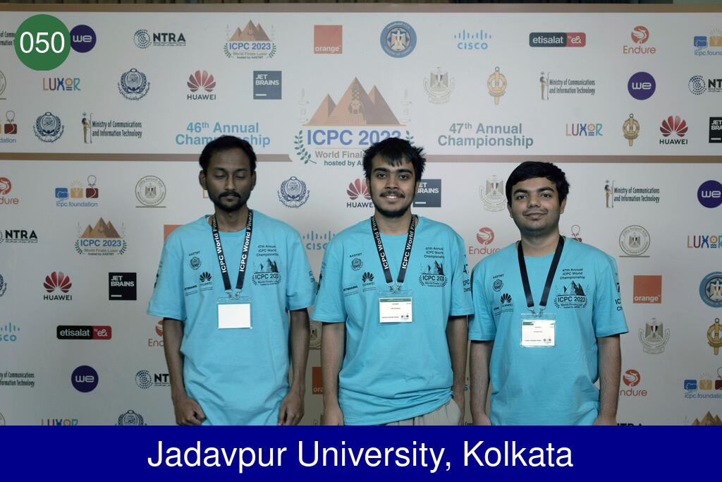 Picture of team Jadavpur University, Kolkata