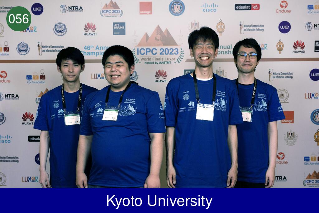 Picture of team Kyoto University