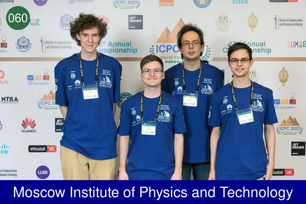 Picture of team Moscow Institute of Physics and Technology