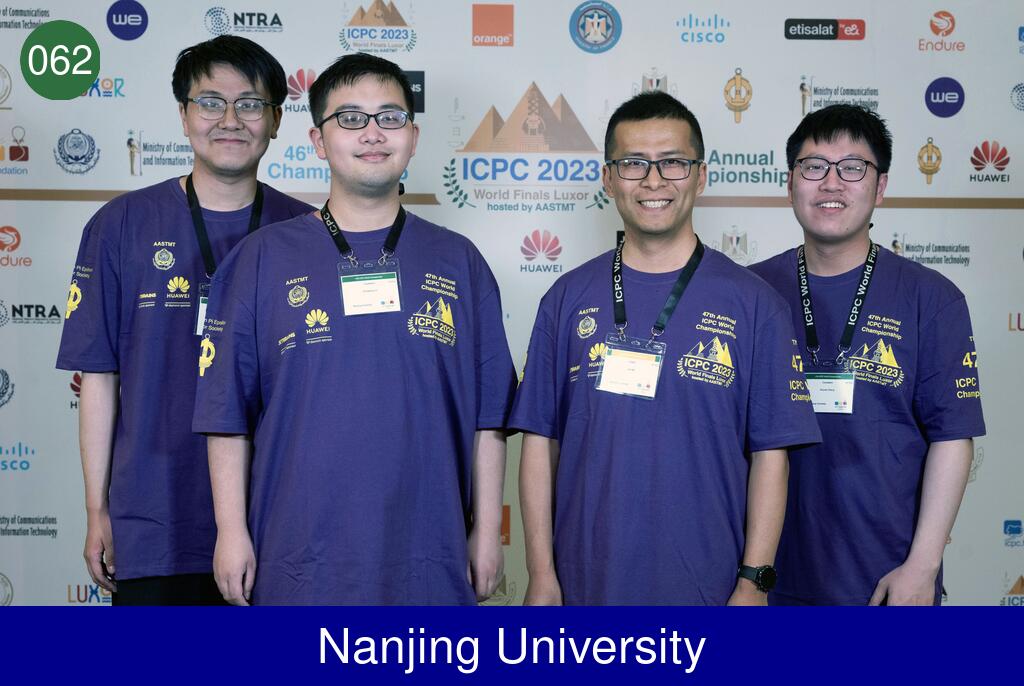 Picture of team Nanjing University