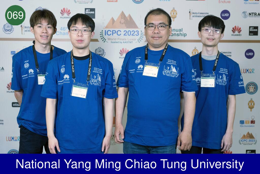 Picture of team National Yang Ming Chiao Tung University