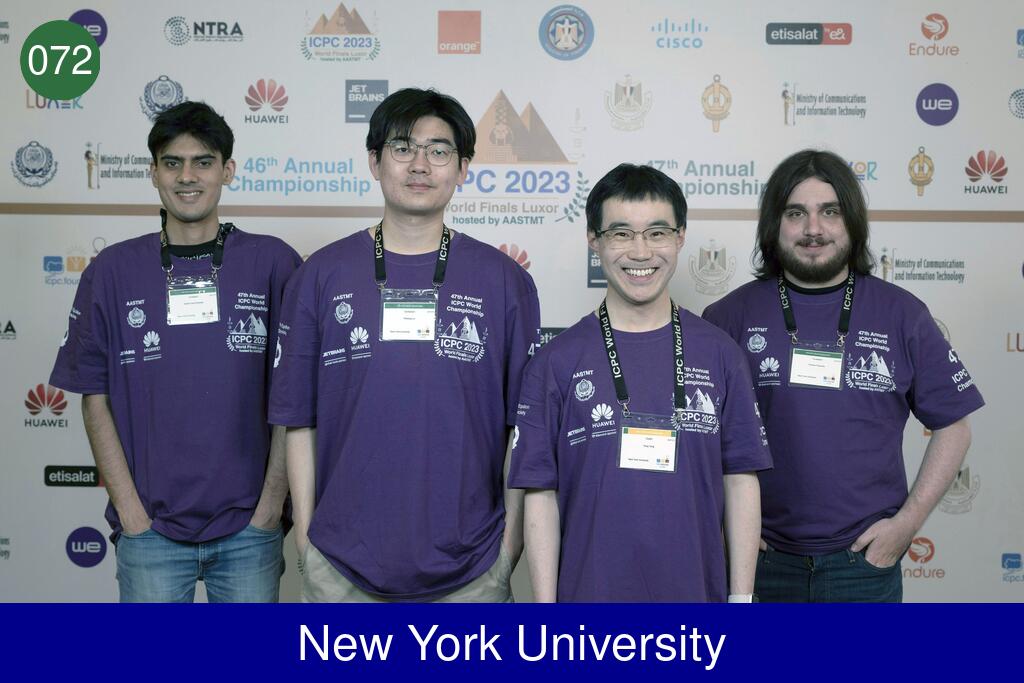 Picture of team New York University