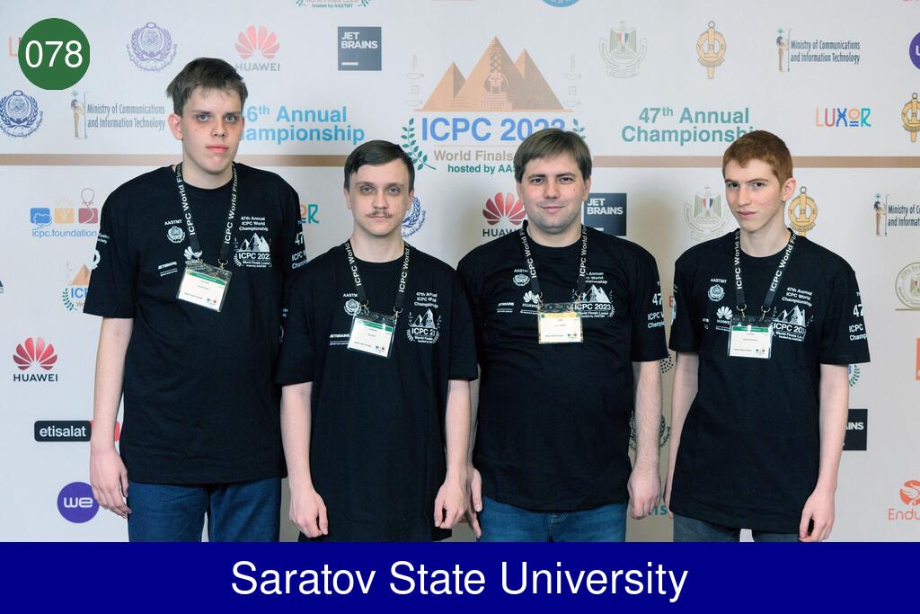 Picture of team Saratov State University