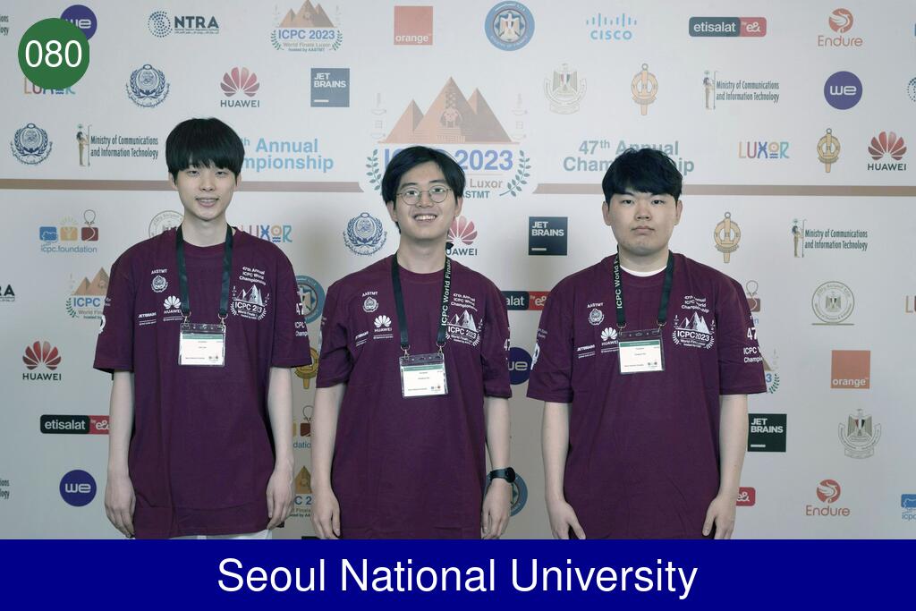 Picture of team Seoul National University