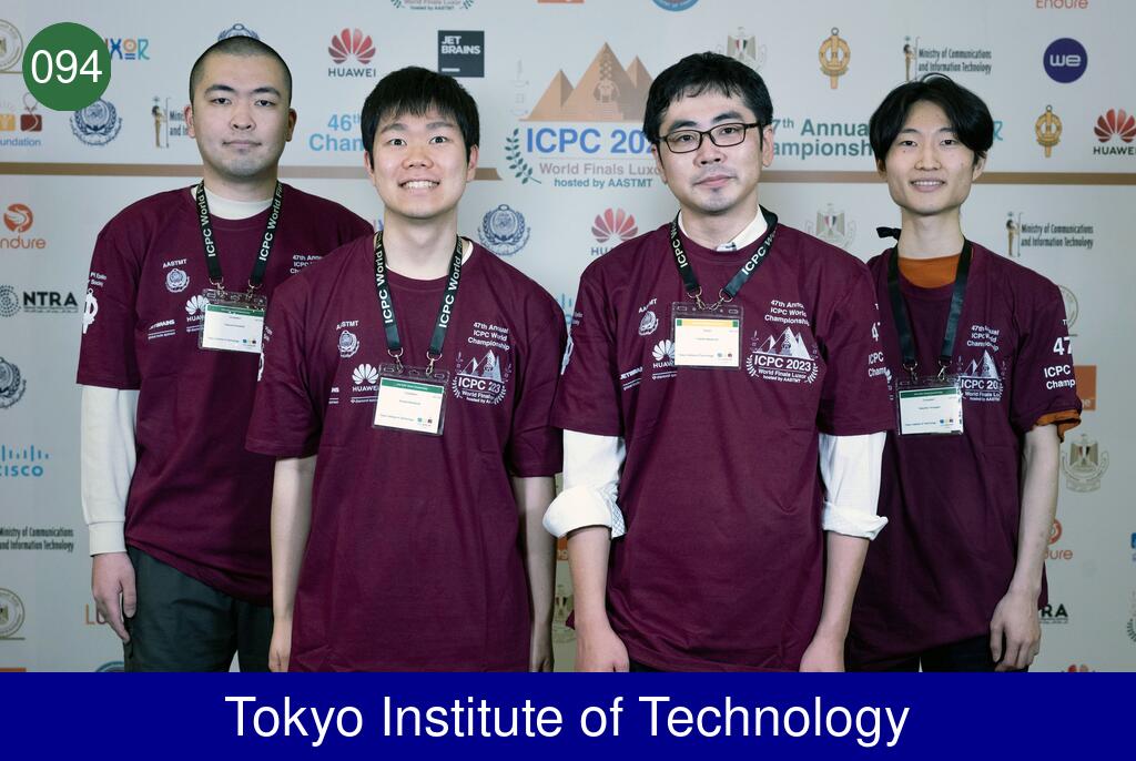 Picture of team Tokyo Institute of Technology