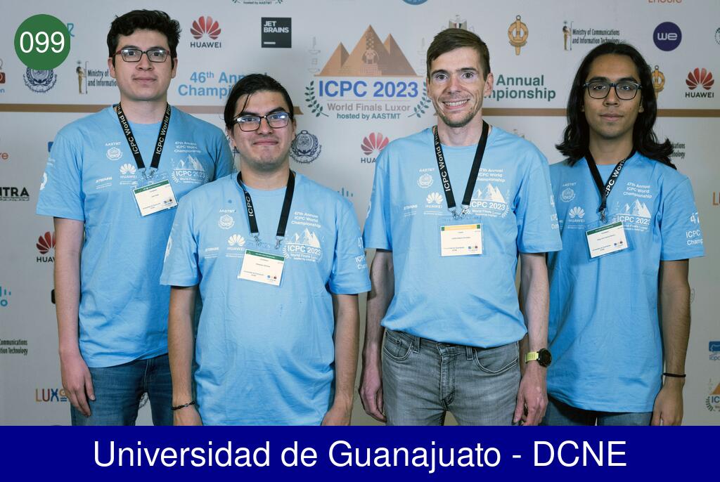 Picture of team Universidad de Guanajuato - DCNE