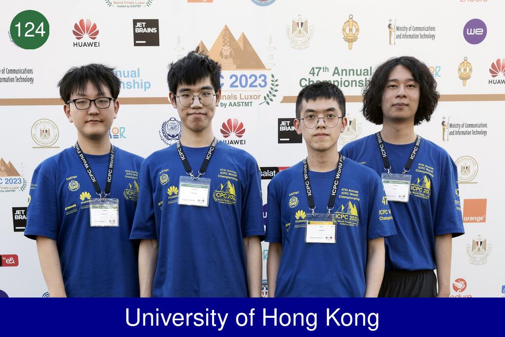 Picture of team University of Hong Kong