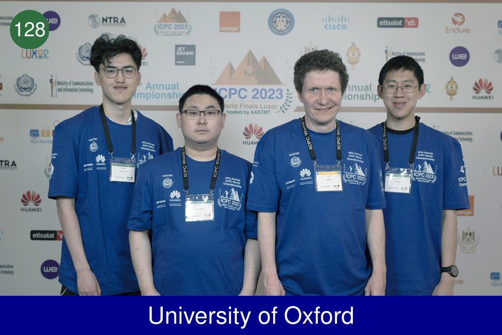 Picture of team University of Oxford
