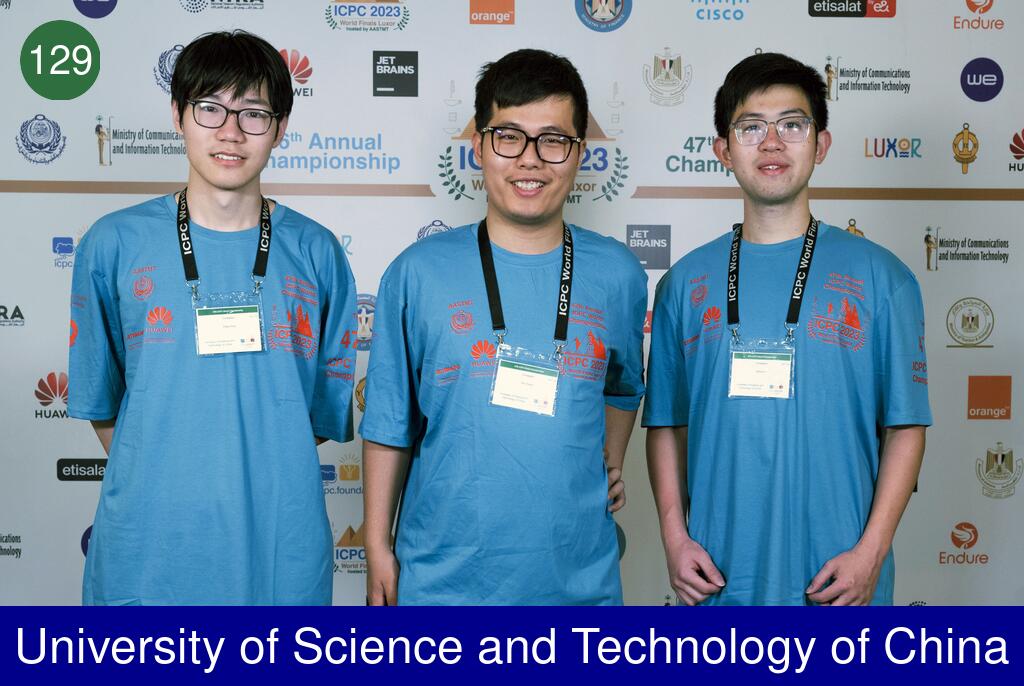 Picture of team University of Science and Technology of China