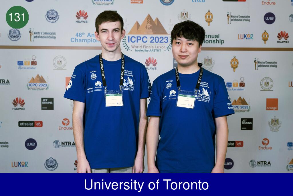 Picture of team University of Toronto