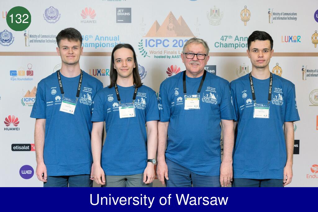 Picture of team University of Warsaw